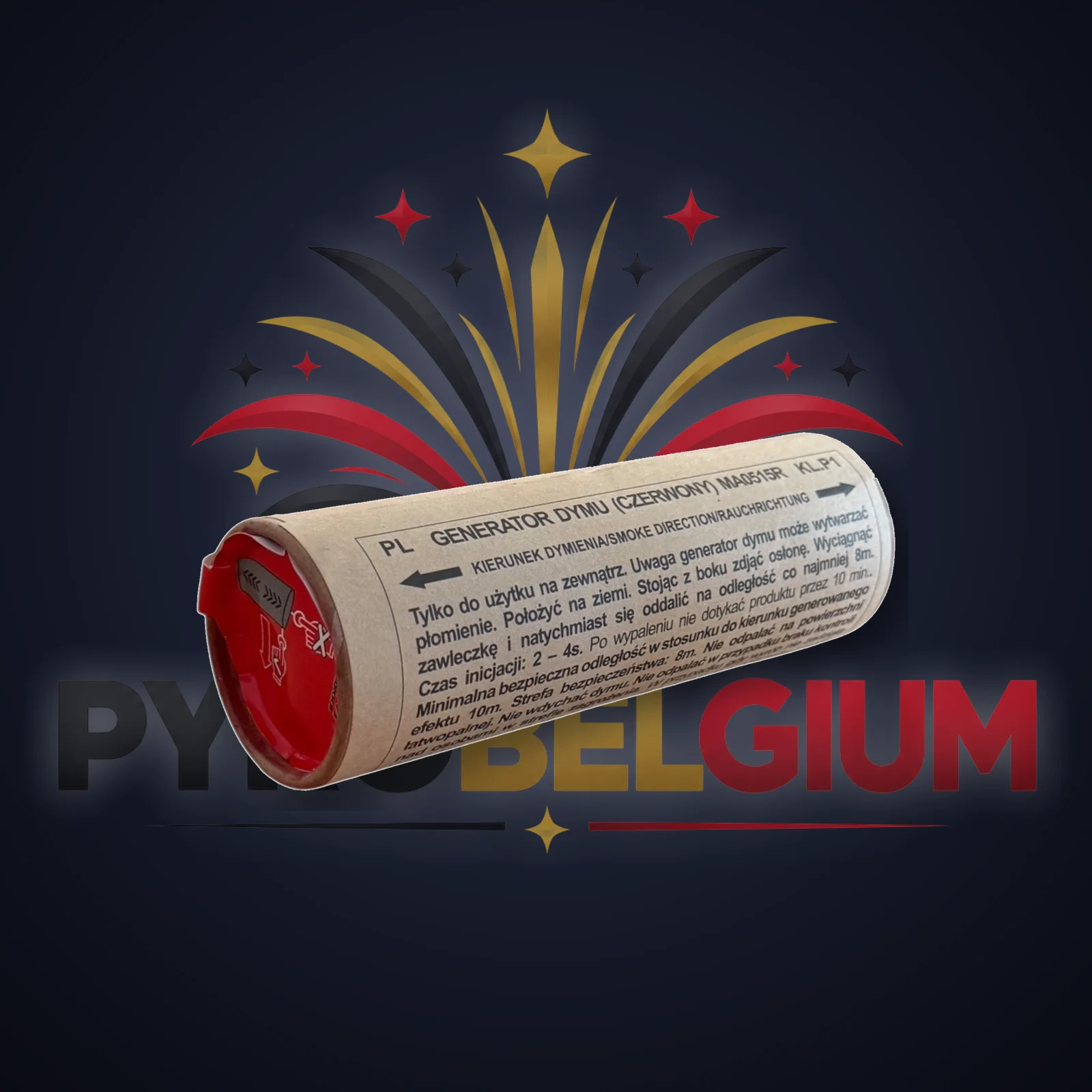 RDG (MA0515) — Rouge — PyroBelgium