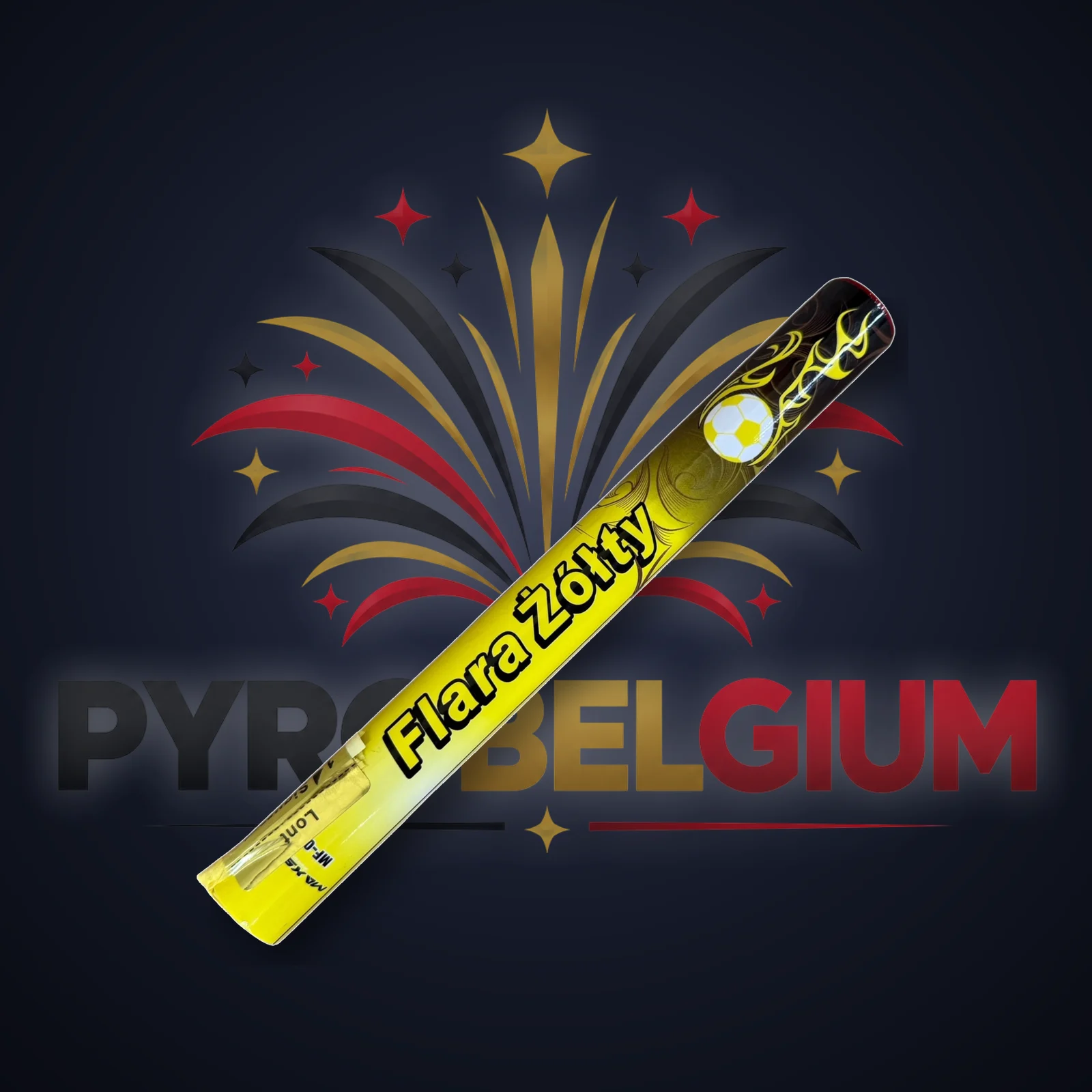 Flare MF0261 — Jaune — PyroBelgium