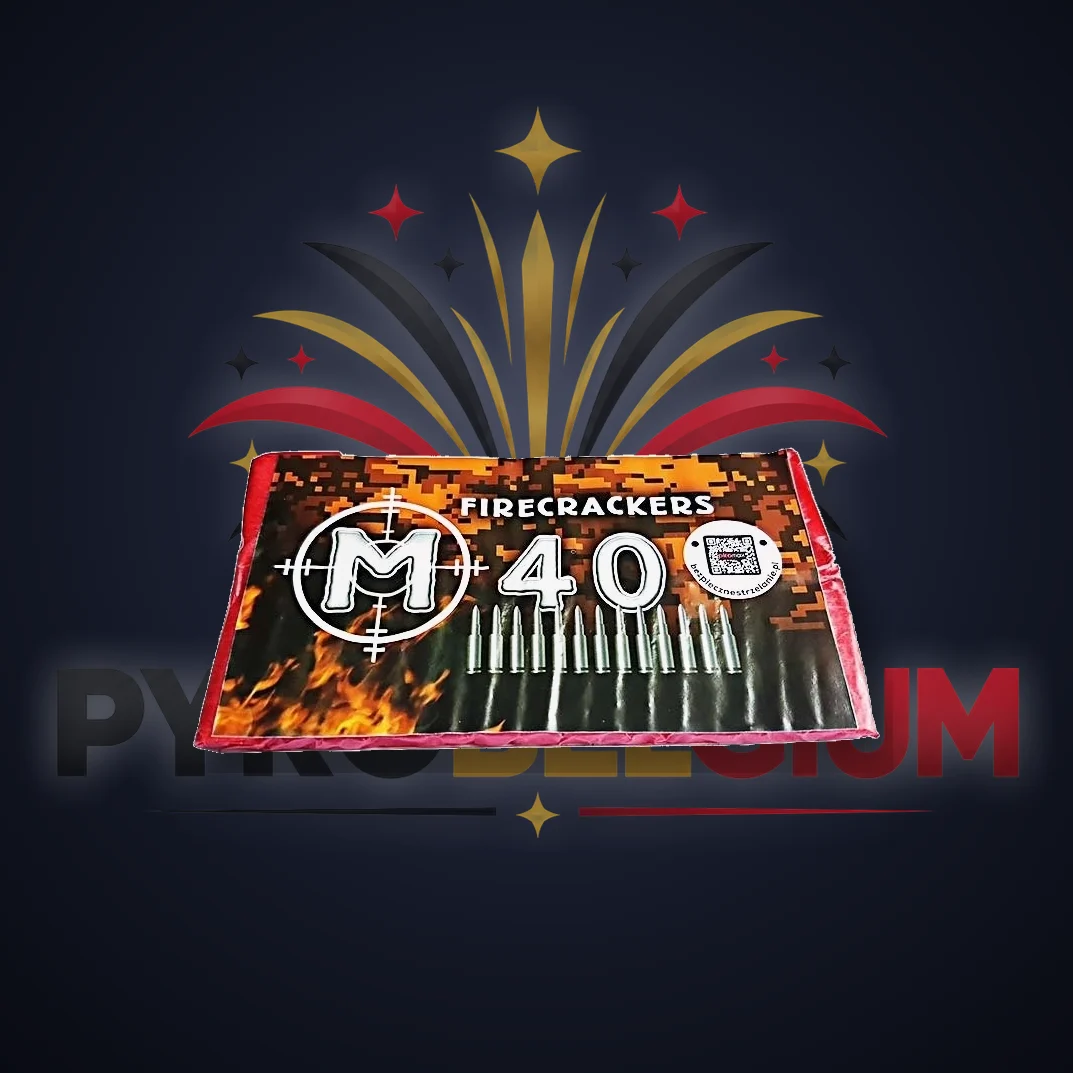 Firecrackers M40 PXG205 — PyroBelgium