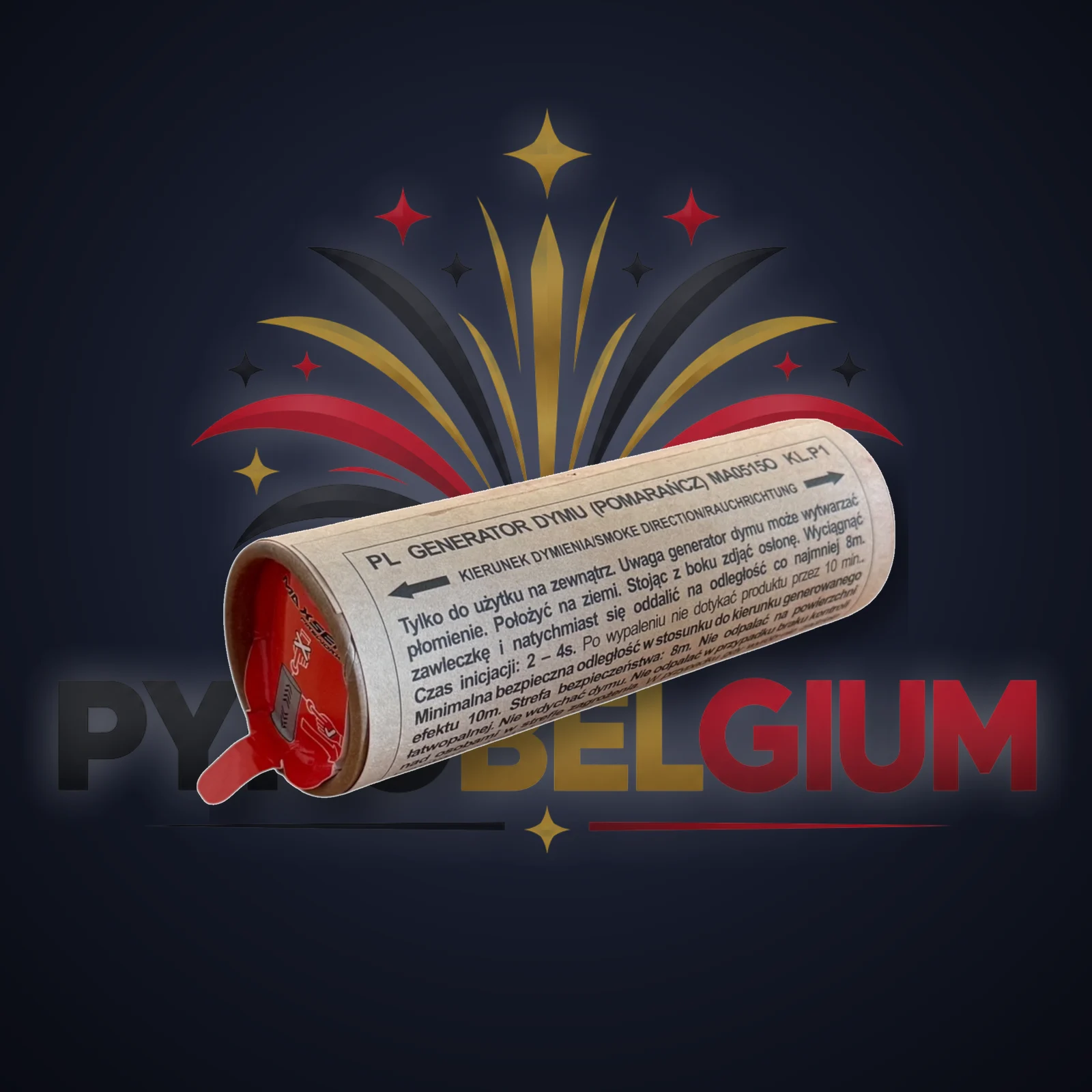 RDG (MA0515) — Orange — PyroBelgium