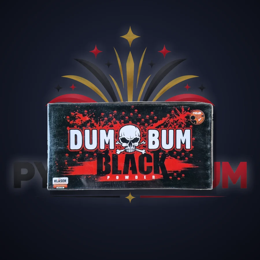 DumBum Black Pirat K0203BP — PyroBelgium