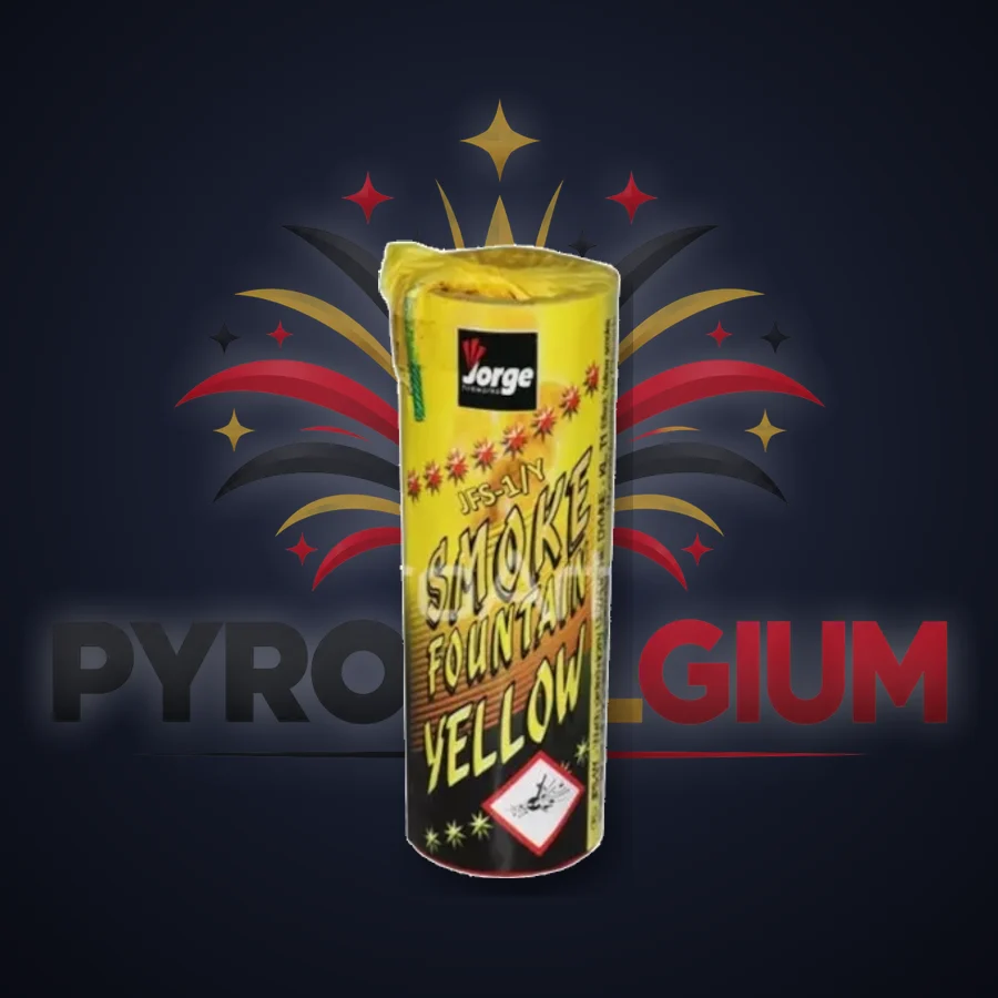 JFS Smoke Fountain — Jaune — PyroBelgium