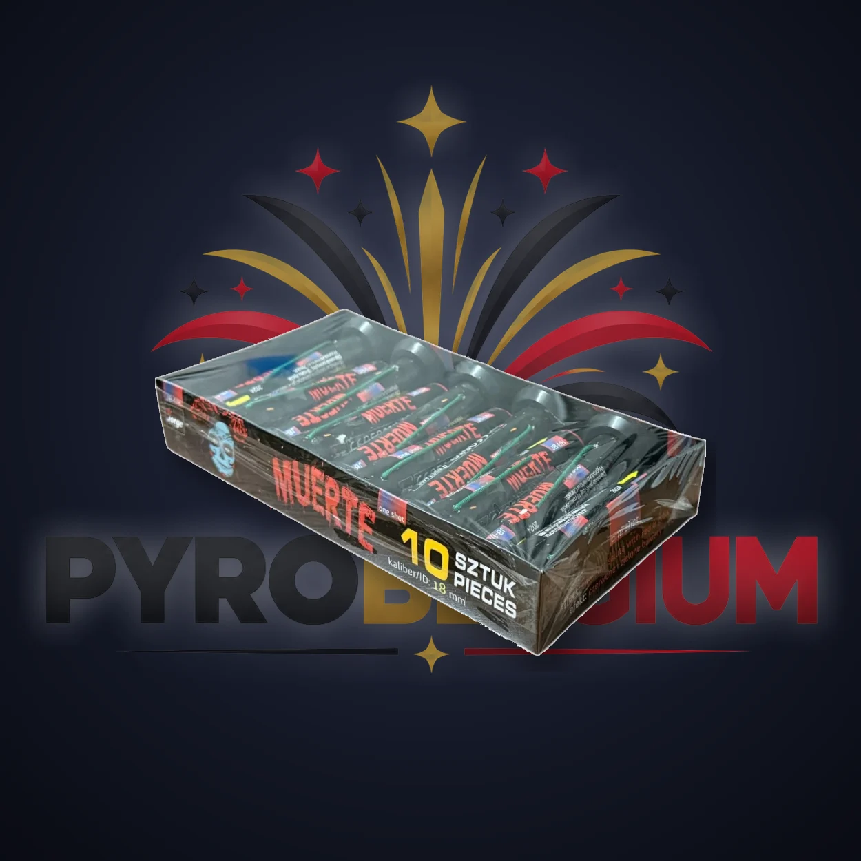 Muerte Single Shots JB-1/H — PyroBelgium