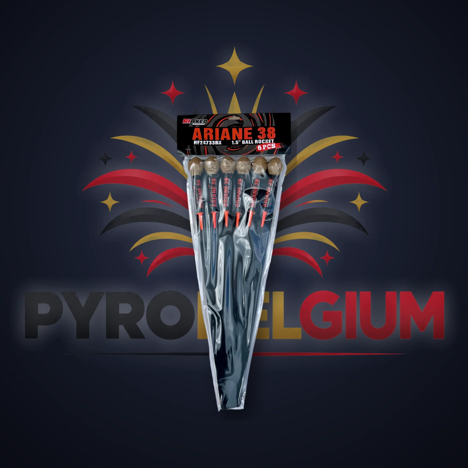 Shell Rockets Ariane 38 HF24733RK — PyroBelgium