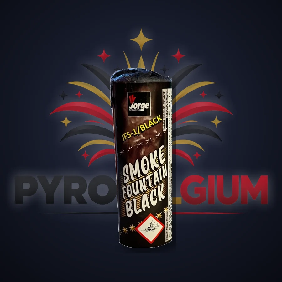 JFS Smoke Fountain — Noir — PyroBelgium