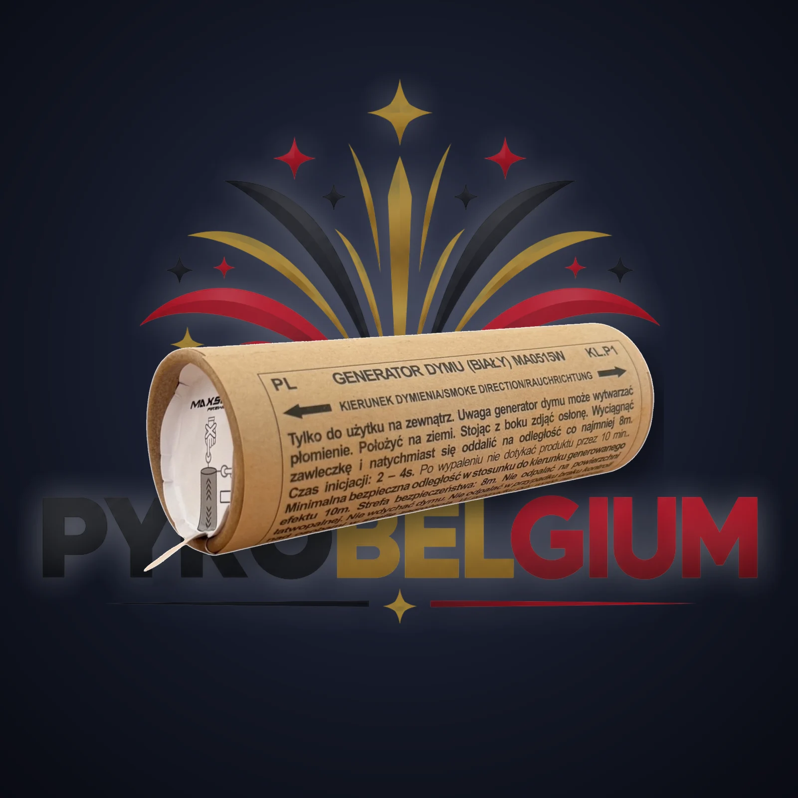 RDG (MA0515) — Blanc — PyroBelgium