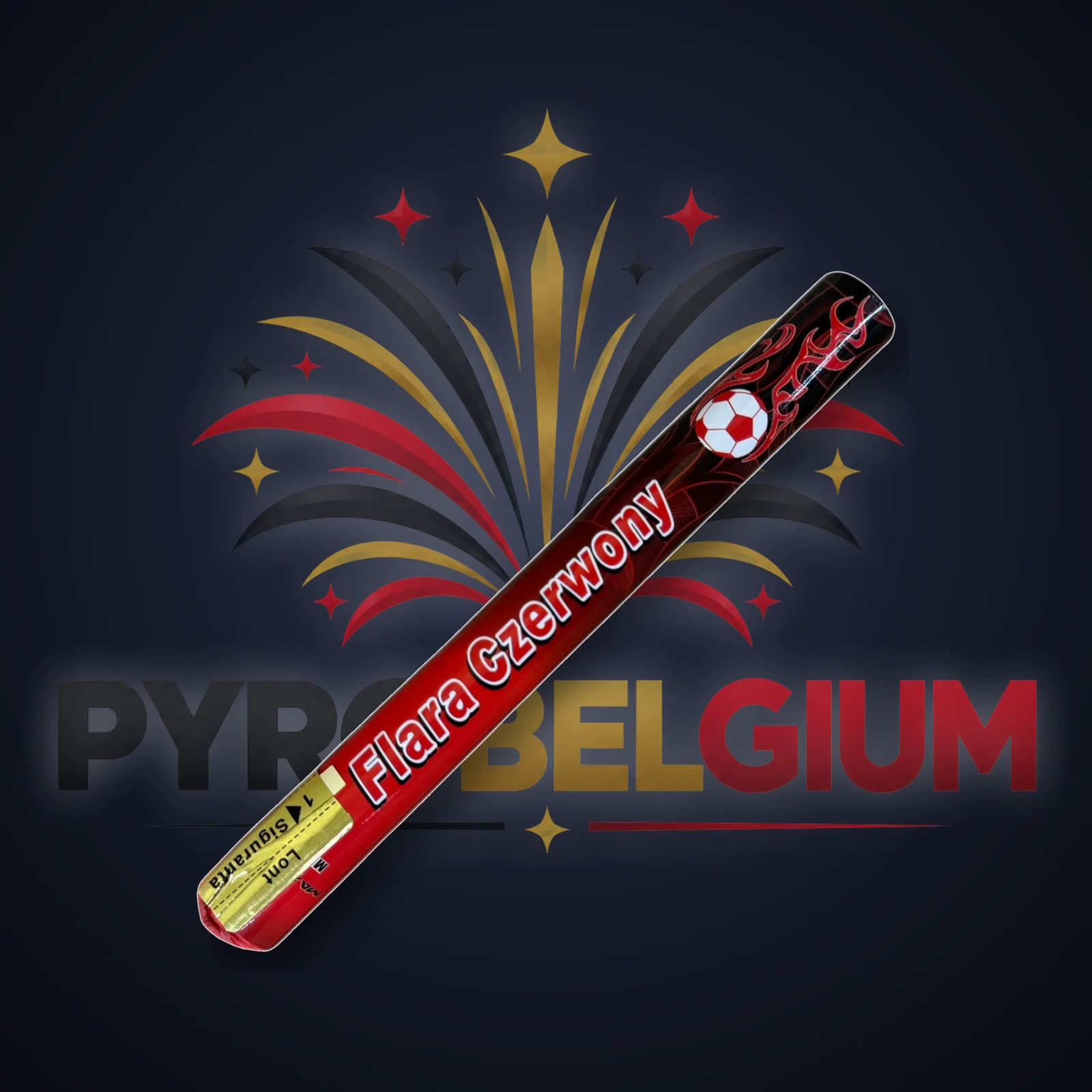 Flare MF0261 — Rouge — PyroBelgium