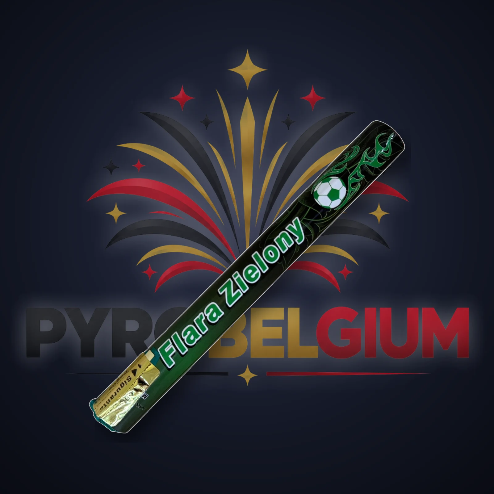 Flare MF0261 — Vert — PyroBelgium