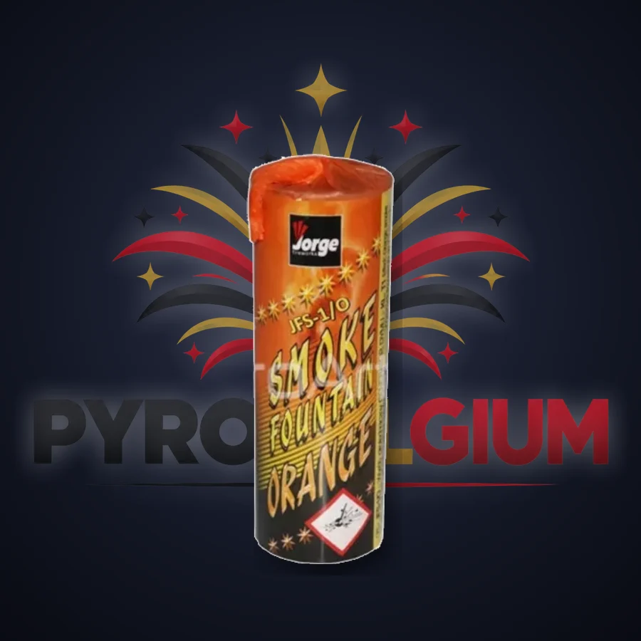 JFS Smoke Fountain — Orange — PyroBelgium